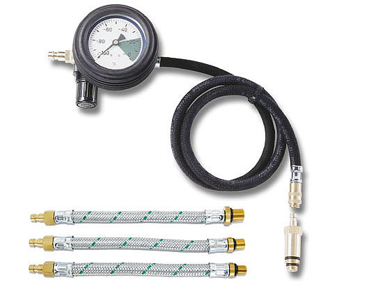 Motor drukverlies tester voor benzinemotoren