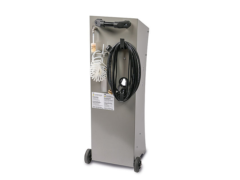 Unidad de purga de frenos (230V, 20L) móvil, con unidad de aspiración