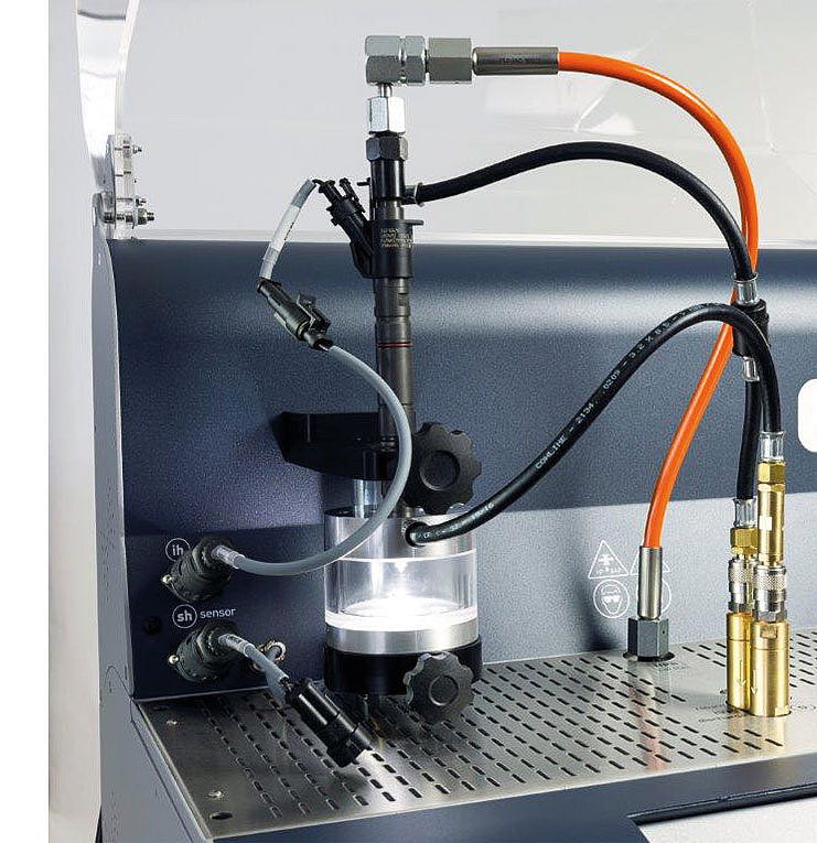  Banco de pruebas de inyectores 2500 bar "High End" para 1 inyector diesel CR