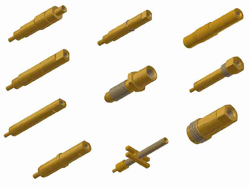 Compressiedruktester (0...40 bar) voor dieselmotoren van vrachtwagens