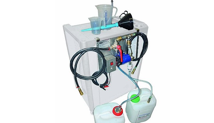 Unidad de lavado automático de la transmisión