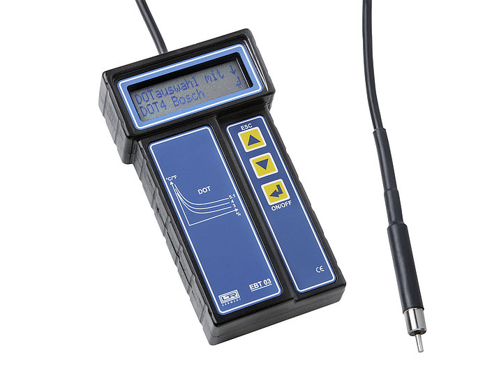 Tester digitale del liquido dei freni