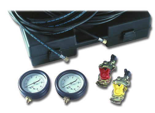 Testeur de pression de freinage (16 bar) pour systèmes de freinage pneumatique (frein à air de camion), non calibré