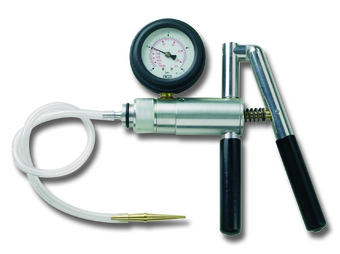 Vacuum & pressure pump, graduation 0.1 bar