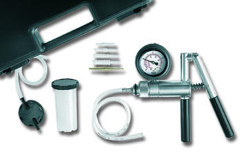 Vacuum and pressure pump set
